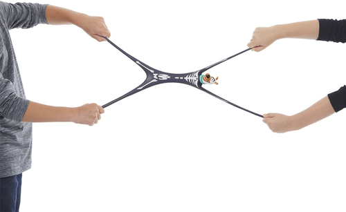 דמות משחק נמתחת לילדים סקובי דו בתלבושת שלד 4