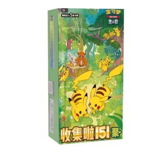 קלפי פוקימון בוסטר בוקס סיני 151 ווליום 4 Pokemon TCG Collect 151 Gathering Slim Booster Box (Simplified Chinese)
