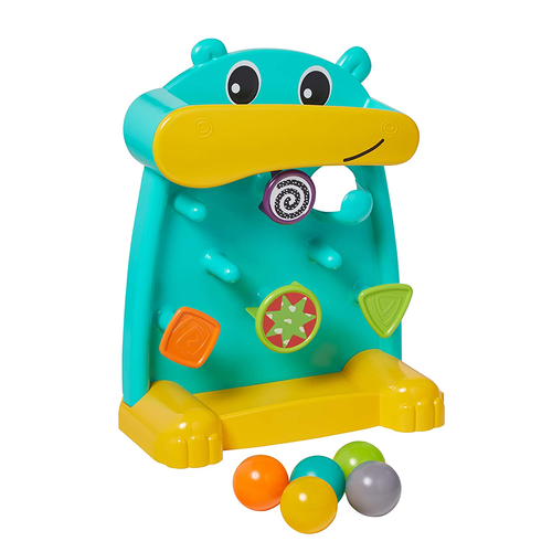 מרכז התפתחות אורקולי Grow-With-Me 4 in 1 פלילנד עם משגר ו 5 כדורי משחק 7