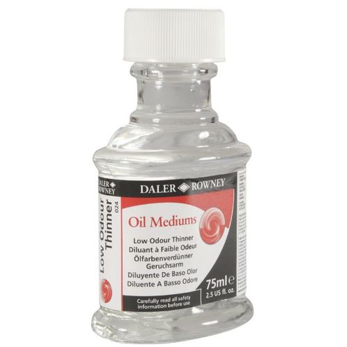 מדלל חסר ריח לצבעי שמן 75 מל Daler Rowney -Low Odour Thinner