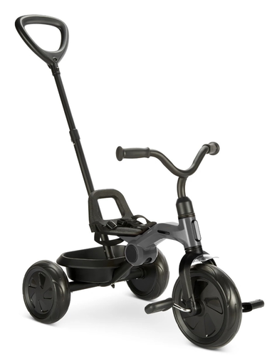 תלת אופן מתקפל עם מוט דחיפה מתנתק Ant Plus - אפור כהה 1