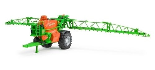 מתקן ריסוס AMAZONE UX 5200 עם כנפי התזה נפתחות ברוחב כולל של 100 ס