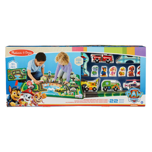 מפרץ ההרפתקאות: שטיח פעילות עם 21 דמויות עץ 8