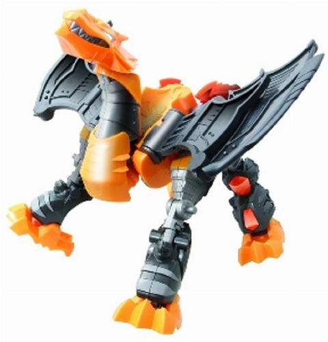 רובוט M.A.R.S כתום עם חרב משנה צורה לדינוזאור  Goldy Dragon 2