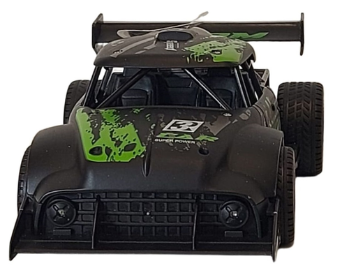 מכונית עם שלט ופונקציה שמדמה סילון TURBO JET CAR - צבע שחור 3