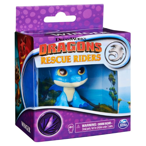 WINGER - דרקון הצלה מיני מהסדרה Rescue dragons המשך לסרט הדרקון הראשון שלי 3
