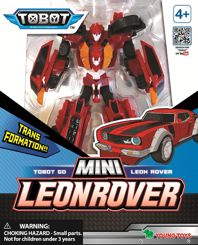 מיני טובוט LEON ROVER לאון רובר - רובוט לוחם TOBOT שמשתנה למכונית 4