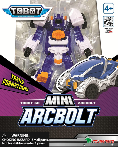 מיני טובוט ARCBOLT ארקבולט - רובוט לוחם TOBOT שמשתנה לרכב עתידני 4