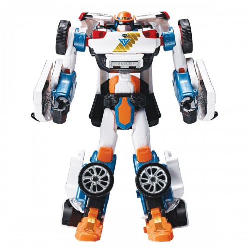 טובוט JANGO ג'אנגו - רובוט גדול לוחם TOBOT שמשתנה למכונית משפחתית, כולל שני אקדחם ומכונית מיניאטורית 1