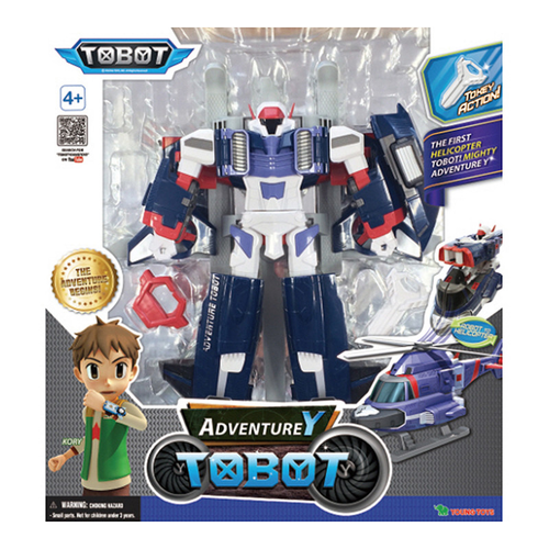 טובוט ADVENTURE Y - רובוט לוחם TOBOT שמשתנה למסוק 4