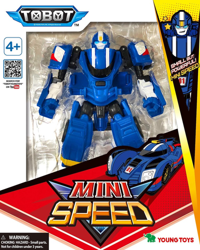 מיני טובוט SPEED ספיד - רובוט לוחם TOBOT שמשתנה למכונית פסורט 4