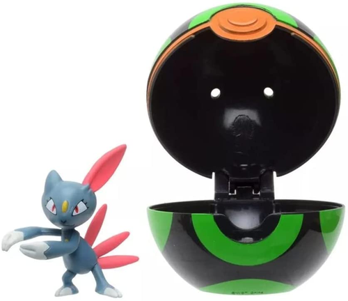 דמות פעולה של פוקימון עם כדור בליסטר - SNEASEL + DUSK BALL 1