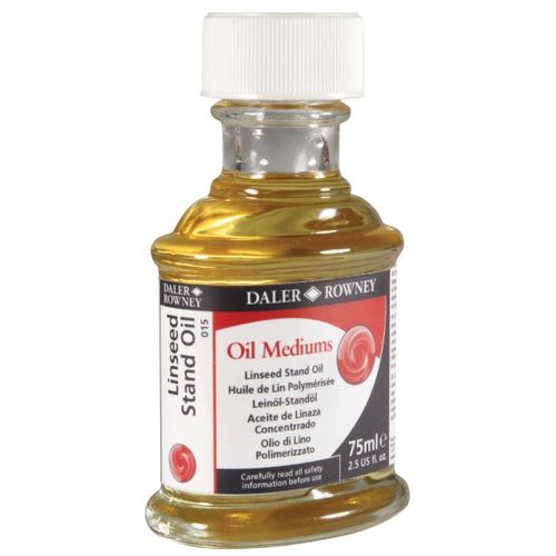 שמן פשתן סמיך75 מל Daler Rowney-Purified Linseed Oil 