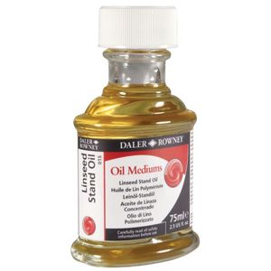 שמן פשתן סמיך75 מל Daler Rowney-Purified Linseed Oil 