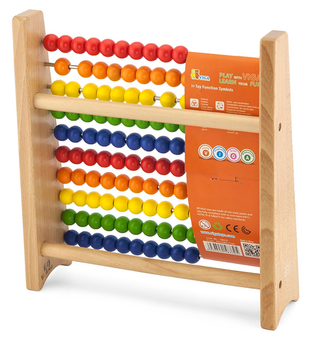 חשבוניה גדולה קלאסית מעץ 10 על 10 2