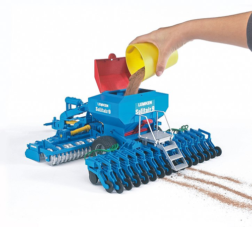 מכונת זריעה LEMKAN solitair 9 עם מיכל הזנת דשנים עליון 4