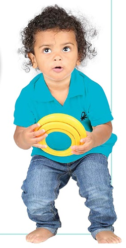 טמבורין טרופי לפעוטות (מגוון צבעים) 2