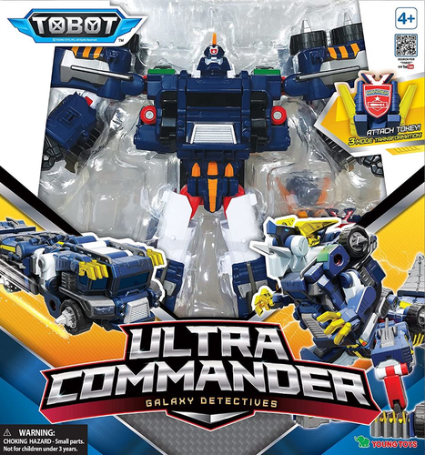 טובוט ULTRA COMMANDER אולטרה קומנדר - רובוט TOBOT לוחם גדול שמשנה צורה למשאית או לדינוזאור 5