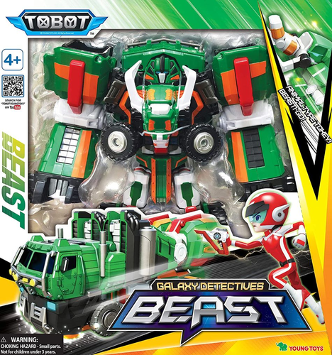 טובוט BEAST ביסט - רובוט TOBOT לוחם גדול שמשתנה למשאית חלל 3