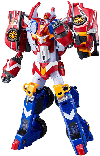 טובוט MASTER V מאסטר וי - רובוט TOBOT לוחם גדול שמשתנה למטוס או ג'יפ או מכונית מרוץ 1