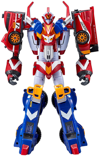 טובוט MASTER V מאסטר וי - רובוט TOBOT לוחם גדול שמשתנה למטוס או ג'יפ או מכונית מרוץ 5