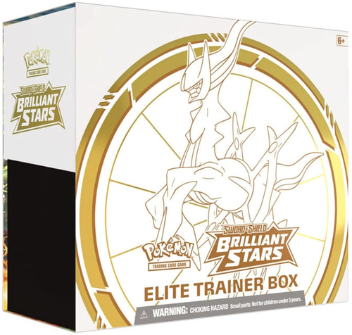 מארז שחקן פוקימון Sword & Shield - Brilliant Stars Elite Trainer Box 5