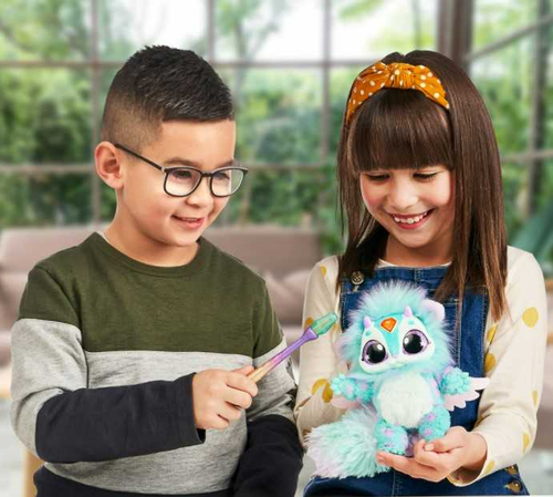 הלהיט שמקסים את עולם הכשפים - מג'יק מיקסיס קלחת קסמים ליצירת חית מחמד מסתורית עם מעל 50 קולות ותגובות - טורקיז 6