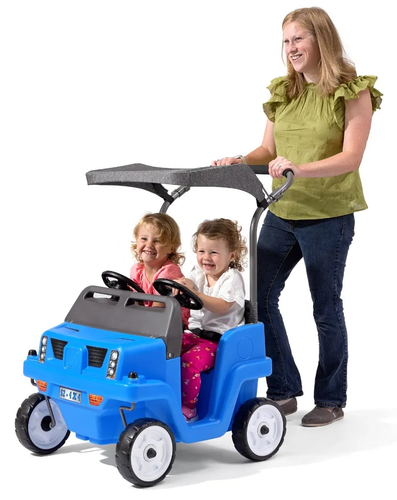 מכונית דמוי SUV עם מקום ל 2 ילדים וגגון 4833 2