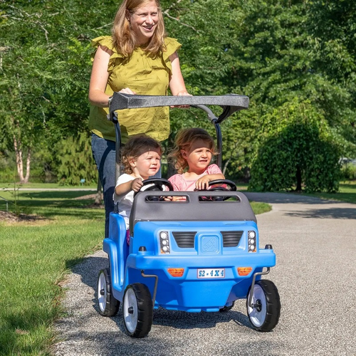 מכונית דמוי SUV עם מקום ל 2 ילדים וגגון 4833 3