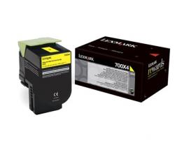 טונר לקסמרק צהוב Lexmark CS510 Toner 700X4