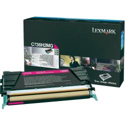 טונר לקסמרק אדום Lexmark Toner C734A2MG