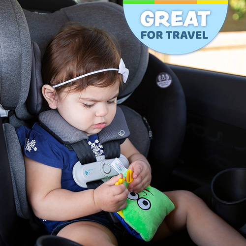 מיני באסטר Mini Buster - צעצוע התפתחות דידקטי לפיתוח מוטוריקה ולימוד צבעים, צורות, מספרים - ירוק 4