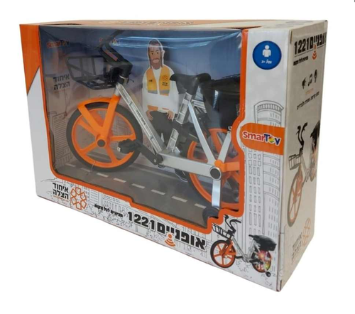 אופניים בעיצוב איחוד והצלה נעות קדימה עם אורות וצלילים 3