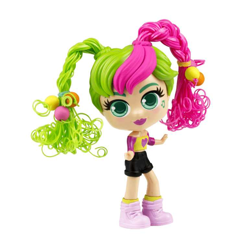 בובת מסיבת ריקודים מדליקה מסדרת Curli Girls עם שיער שכיף לעצב כולל אביזרים - קלי 3