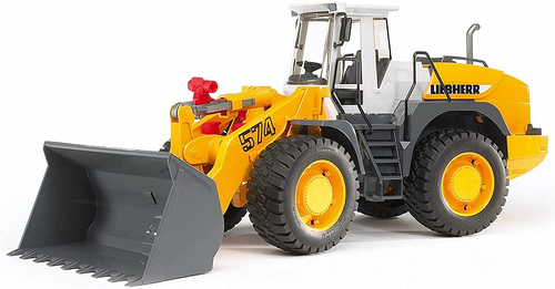 טרקטור שופל 574 Liebherr צהוב 1