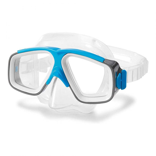 משקפת צלילה לילדים Surf Rider לגיל 8+ מגומי היפואלרגני עם עדשות פוליקרבונט קשיח - כחול 1