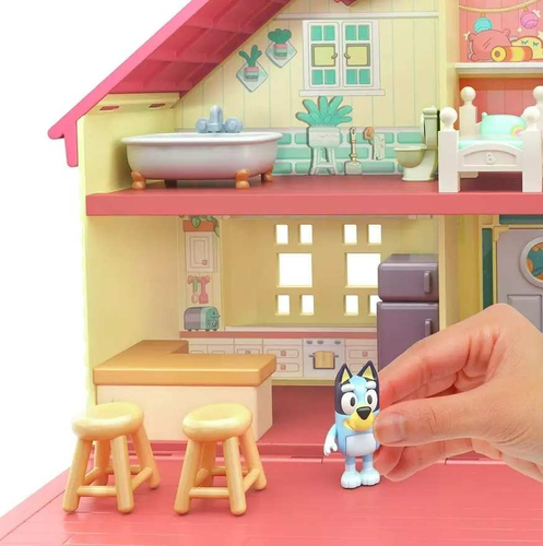 בית המשפחה של בלואי כולל ריהוט ודמות בלואי מסדרת הילדים האוסטרלית 4