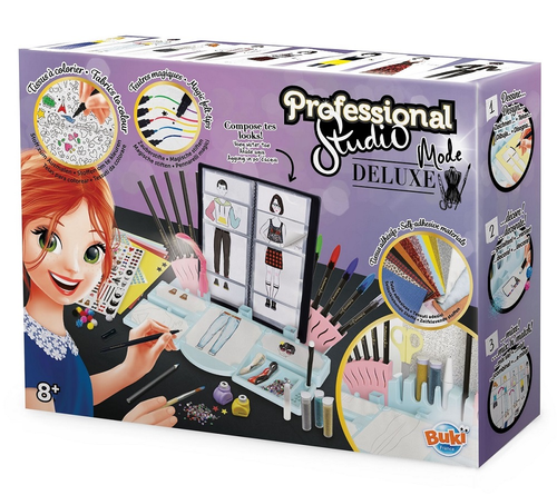 ערכת עיצוב אופנה לילדים Professional Studio DELUXE עם תאורת LED 1