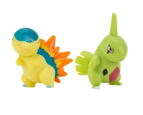 זוג דמויות פעולה של פוקימון - CYNDAQUIL+ LARVITAR 1