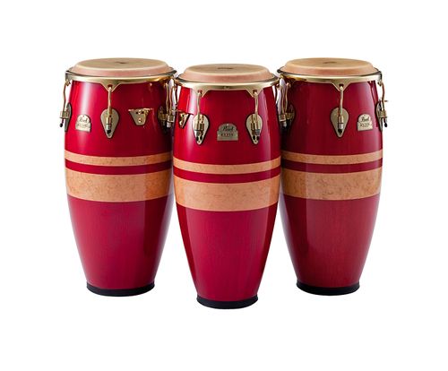 זוית נוספת Pearl Drums Quinto Conga Red