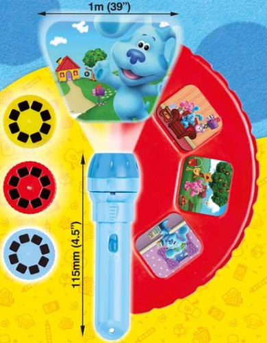 ערכת פנס מקרן 24 תמונות - הרמזים של בלו 4