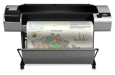 מדפסת HP Designjet T1300 1118mm