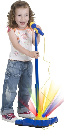 עמדת כוכב נולד אורקולי עם מיקרופון וכדור דיסקו מאיר 3