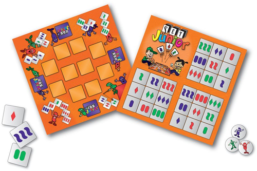 משחק קלפים SET JUNIOR לקטנטנים - משחק חשיבה מאתגר לילדים  2