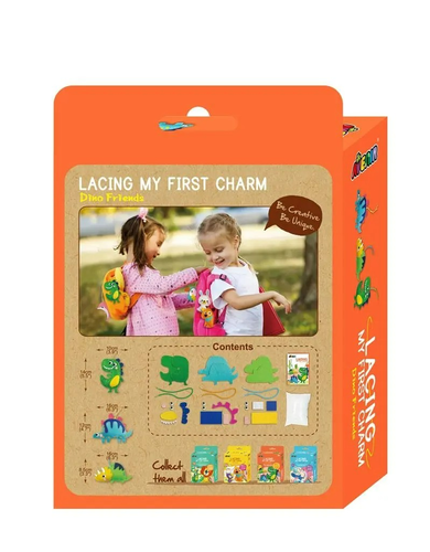 ערכת יצירה לילדים מגילאי 3 להכנת שלוש דמויות של דינוזאורים 4