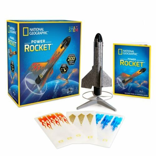 ערכת מדע לילדים: שיגור רקטה עד גובה 61 מטר עם מנגנון חשמלי 2