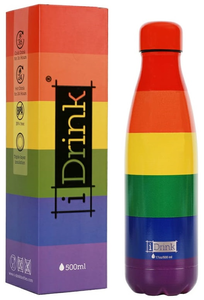 בקבוק תרמי מעוצב IDrink שומר חום וקור 500 מ"ל - Love Is Love