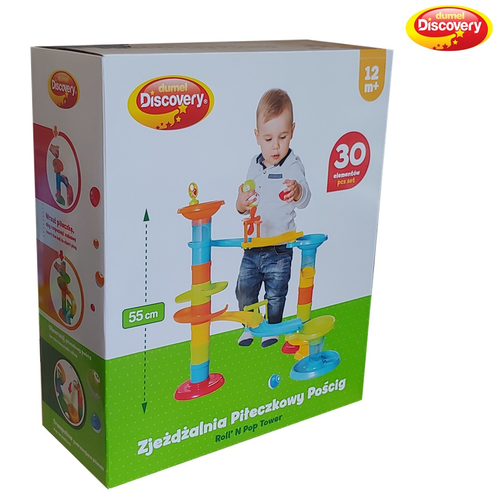 מסלול כדורים במדרון 30 חלקים 3