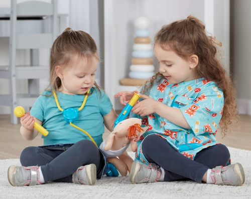תחפושת אח/אחות לפורים ומשחקי דמיון 7 חלקים עם בובת תינוק (גילאי 3-6 שנים) 5