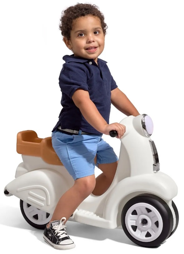 בימבה/קטנוע רכיבה בעיצוב Vespa וינטג' 4207 2